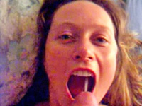 Milf Wife BJ & Cum In Mouth