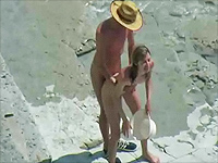 Spying On Couple Beach Sex