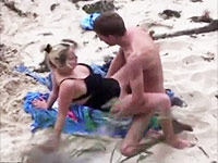 Couple Caught At Beach Sex