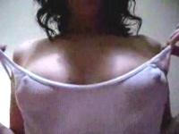 Big Nipples Undershirt Tease