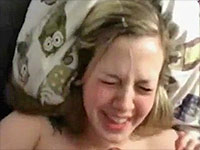 Giggly Teen Laughing Facial